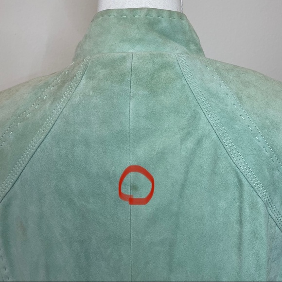 ST. JOHN Goat Suede Jacket - Picture 7 of 16